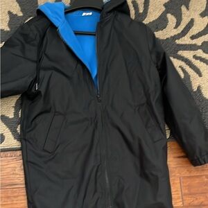 Kids Black and Blue Raincoat
